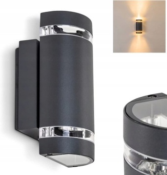 Kinkiet ogrodowy celavy antracytowy GU10 50 W