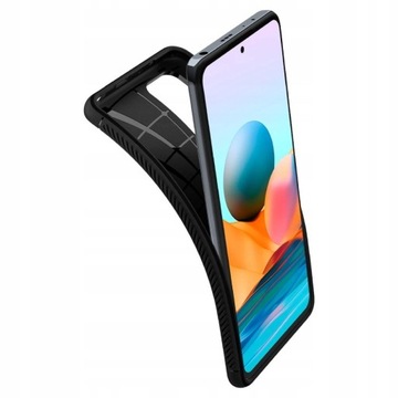 Чехол для Redmi Note 10 Pro в черной матовой рукавице от SPIGEN