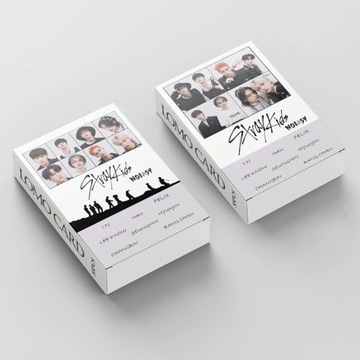 55 шт./компл. фотокарточки Kpop Stray Kids, тайм-аут, ломо-карты, фотокарточки для мальчиков