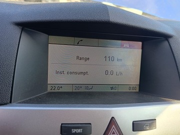 OPEL ASTRA H NAVI GPS-ДИСПЛЕЙ 13111166