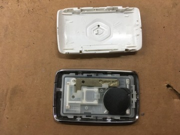 KARTY KLÍČEK RENAULT KOLEOS I BÍLÁ