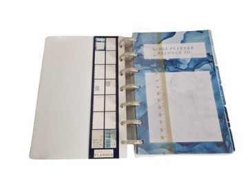 Недатированный блокнот-планировщик с аксессуарами
