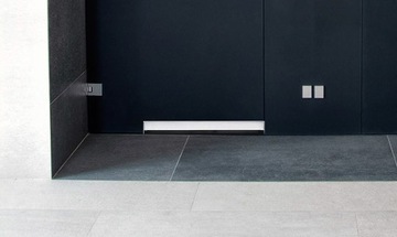 Настенный линейный трап 80 см, матовое золото