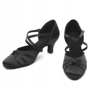 BUTY TANECZNE DO STANDARDU CZARNE BLACK 5cm