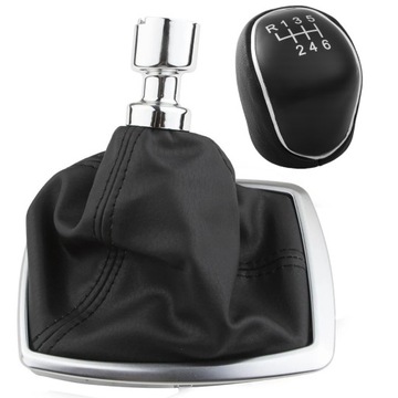 GAŁKA LEWAREK ZMIANY BIEGÓW MIESZEK DRĄŻKA FORD C-MAX KUGA CZARNY CHROM 6B