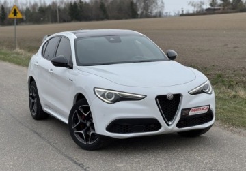 Alfa Romeo Stelvio SUV Facelifting 2.0 Turbo 280KM 2020 Alfa Romeo Stelvio VELOCE Q4 full opcja PISEMNA GWARANCJA w cenie Transp, zdjęcie 4