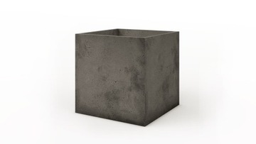 Donica betonowa ERIKA 50x50x50 ogrodowa z betonu architektonicznego