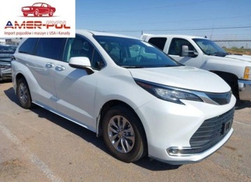 Toyota Sienna III 2022 Toyota Sienna XLE 2022 2.5l 2.5 Hybryda 189KM