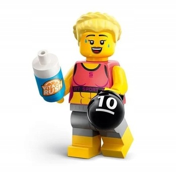 LEGO MINIFIGURKI SERIA 25 ATLETKA INSTRUKTORKA FITNESS MINIFIGURES 71045