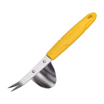 Weed Puller Tool Stainless Steel Weeding Yellow