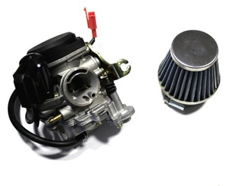GAŹNIK + FILTR STOŻEK TUNING 50 SKUTER GY6 4T