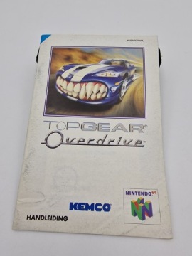 NINTENDO 64 TOP GEAR OVERDRIVE