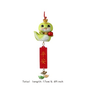 2025 Rok Węża Wiszący Wisiorek, Dekoracja Chińskiego Nowego Roku, Styl D