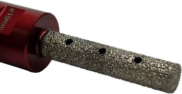 FREZ PILNIK DIAMENTOWY 10 mm DO GRESU GLAZURY OKRAGLY WALEC TARNIK 10mm M14