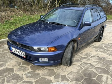 Mitsubishi Galant VIII Kombi 2.5 24V 163KM 1997 Mitsubishi Galant Zarejestrowany 2.5 V6 Klima, zdjęcie 2