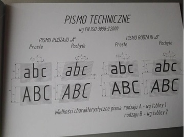 Блок А4 для простого технического письма, тип А Крес