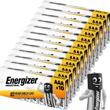 Baterie AAA ENERGIZER Paluszki Alkaiczne R3 1.5V Mocne 120 szt Oryginalne