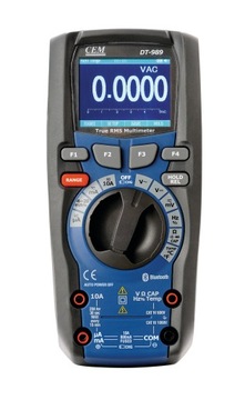 DT-989 multimetr 50000 TRMS automat Bluetooth