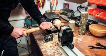 ТОКАРНЫЙ СТАНОК ПО ДЕРЕВУ SCHEPPACH DM600 VARIO 550W
