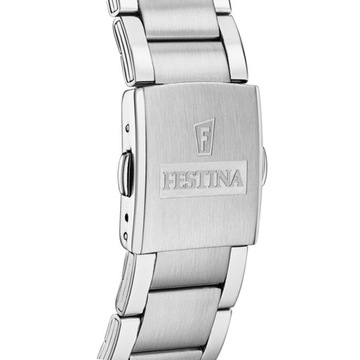 Zegarek Męski Festina F20343-4 srebrny bransoleta