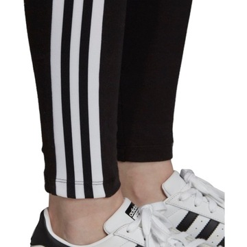 34 DAMSKIE SPODNIE LEGGINSY GETRY ADIDAS CZARNE