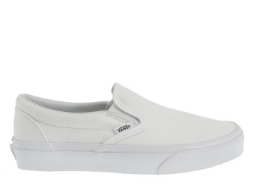 Buty Tenisówki Vans Classic Slip-On Białe (39)