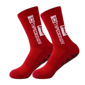Skarpety piłkarskie TAPEDESIGN Nowe męskie skarpety sportowe Gruby dół od
