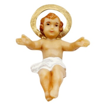 Младенец Иисус для рождественской кроватки Набор из 10 шт. высота 5,5 см