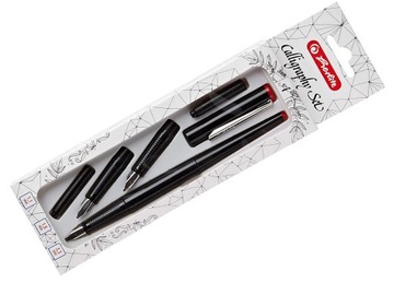 НАБОР РУЧОК ДЛЯ ТВОРЧЕСКОЙ КАЛЛИГРАФИИ HERLITZ ИЗ 3 НАКОНЕЧНИКОВ