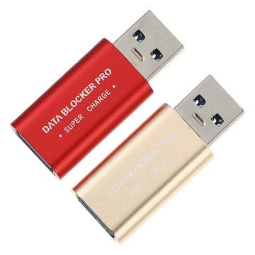 Złącze USB Data Blocker Charge 2 szt