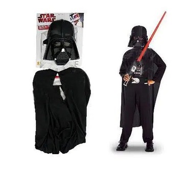 Strój LORD VADER z maską i peleryną - STAR WARS un