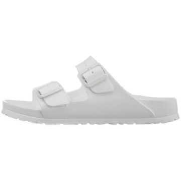 Damskie Klapki Birkenstock Arizona EVA Białe Lato