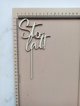 Топпер для торта из фанеры 