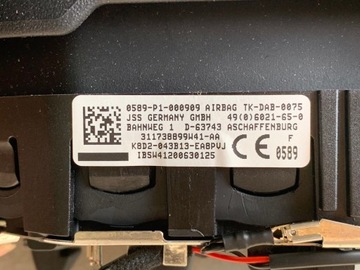 AIRBAG ULOŽENÍ ŘIDIČE RANGE ROVER EVOQUE L551