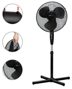 НАПОЛЬНЫЙ ВРАЩАЮЩИЙСЯ НАПОЛЬНЫЙ ВЕНТИЛЯТОР, 40 см