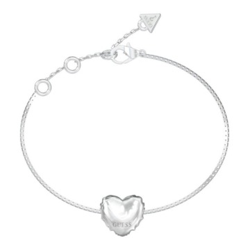 Браслет жіночий Guess Heart Iconique JUBB05542JWRH довжина 18,4 см