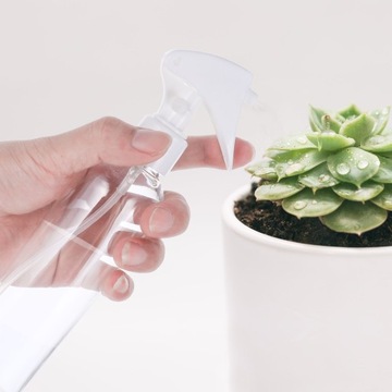 PUSTE BUTELKI Z APLIKACJĄ OLEJEK ETERYCZNY OKRĄGŁY DO WŁOSÓW