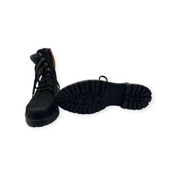 Pánska šnurovacia členková obuv čierna RODD & GUNN 43