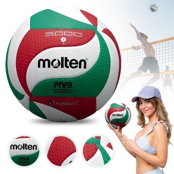 ВОЛЕЙБОЛЬНЫЙ МЯЧ MOLTE MATCH, Волейбольный мяч Molten V5M5000, размер 5