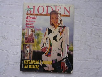 Diana Moden NR 9 WYKROJE BLUZKI SPÓDNICE ŻAKIETY SPODNIE