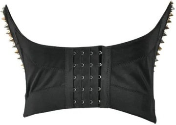 Women's Sexy Corset Crop Top Spaghetti Strap Push