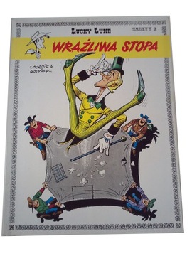 LUCKY LUKE - WRAŻLIWA STOPA wyd. I 1992 r.