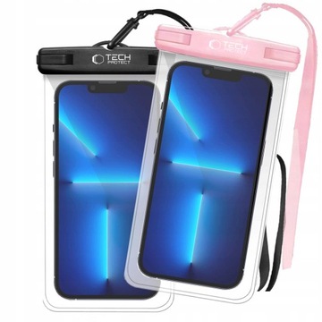 WODOODPORNE WODOSZCZELNE ETUI CASE IPX8 NA TELEFON NA KAJAK PLAŻĘ BASEN