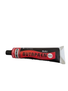 Wodoodporny KLEJ BUTAPREN do Skóry, Gumy i Tkanin 40 ml
