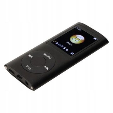 ODTWARZACZ MUZYCZNY MP3 64GB CZARNY