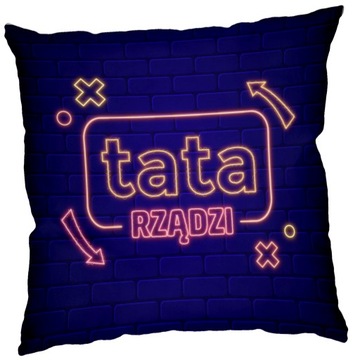 PREZENT NA DZIEŃ TATY PODUSZKA DLA TATY PREZENT