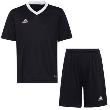 ADIDAS STRÓJ NA WF SPODENKI KOSZULKA KOMPLET 140