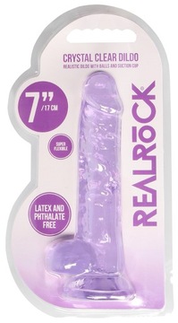 7”/17CM REALISTIC DILDO WITH REALISTYCZNY WIBRATOR
