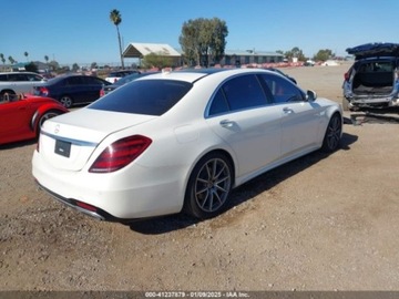 Mercedes Klasa S W222 2019 Mercedes-Benz Klasa S 2019r., S 560, od ubezpieczalni 4.0 Benzyna 463KM, zdjęcie 6