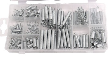 ПРУЖИНЫ РАЗНЫХ РАЗМЕРОВ 200 ШТ. МИКС ВЕСНА